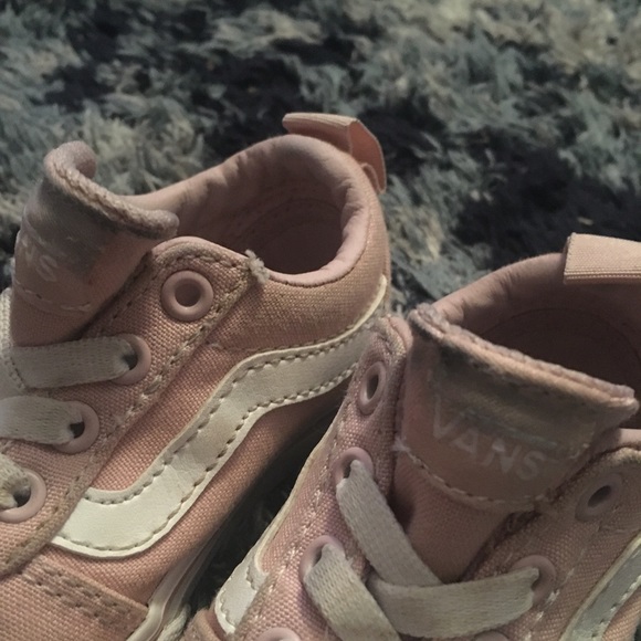 Baby pink toddler Vans - Picture 3 of 5